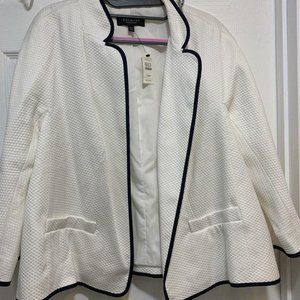 Talbots women Blazer 3/4 sleeve size 12 WP